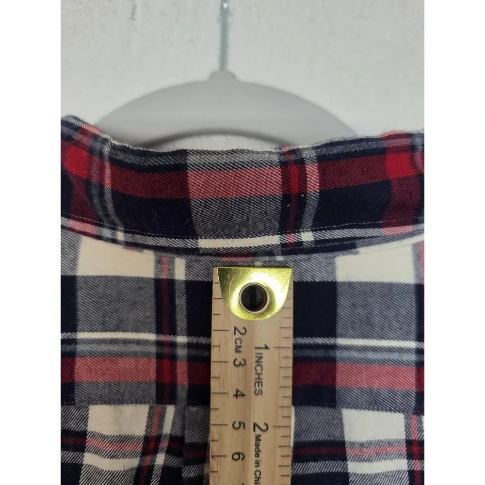 Polo By Ralph Lauren Shirt Mens XL Blue Red Plaid Flannel Long Sleeve Button - Picture 6 of 8